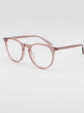 Gucci GG0027O 019 Eyeglasses Round Pink 50mm Frame